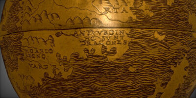 Hunt-Lenox Globe — Here Be Dragons